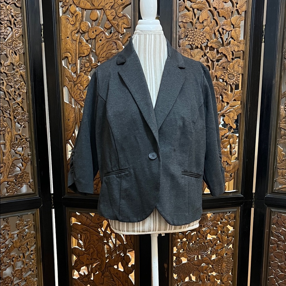 Torrid Dark Gray Blazer